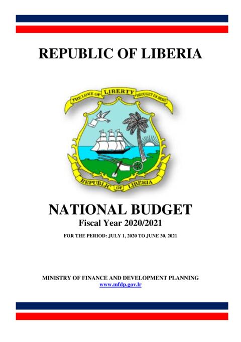 Liberia - Budget Proposal - 2021