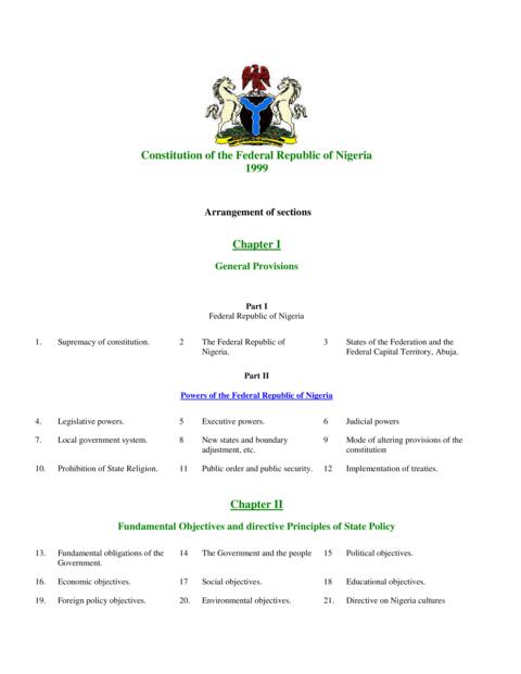 nigeria-constitution-1999